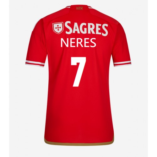 Maillot de foot Benfica David Neres #7 Domicile 2023-24 Manches Courte Maillot de foot Benfica David Neres #7 Domicile 2023-24 Manches Courte